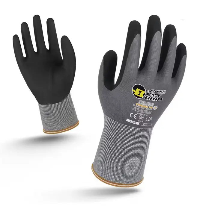 Gauge Nitrile - Coated Work Gloves Pair - AVX Seals Store