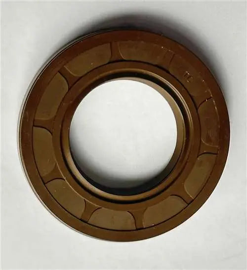 Shaft Oil Seal TC10x22x5V-IN Viton Rubber Covered Double Lip w/Garter Spring 0.394" x 0.866" x 0.197" 