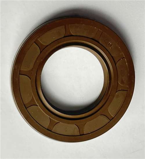 Shaft Oil Seal TC10x18x4V-IN Viton Rubber Covered Double Lip w/Garter Spring 0.394" x 0.709" x 0.157"